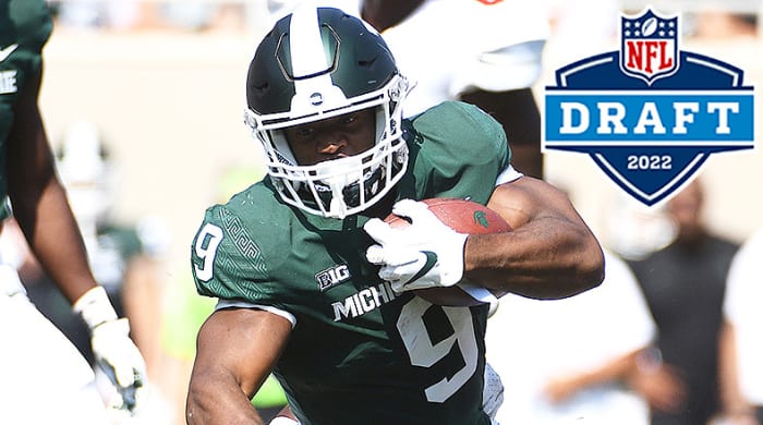 Kenneth Walker III, RB, Michigan State Spartans, 2022 NFL Draft