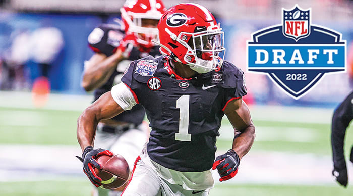 George Pickens, WR, Georgia Bulldogs, 2022 NFL Draft