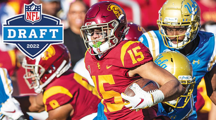 Drake London, WR, USC Trojans, 2022 NFL Draft