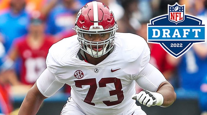Evan Neal, OT, Alabama Crimson Tide, 2022 NFL Draft