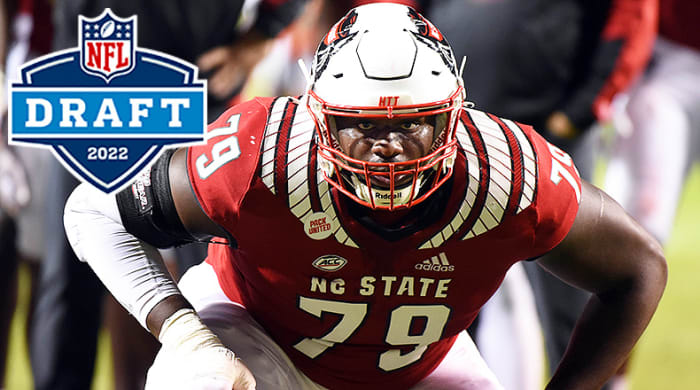 Ikem Ekwonu, OT, NC State Wolfpack, 2022 NFL Draft