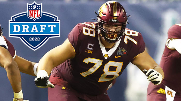 Daniel Faalele, OT, Minnesota Golden Gophers, 2022 NFL Draft