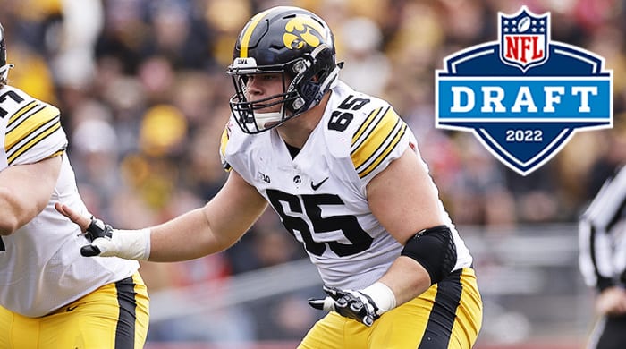 Tyler Linderbaum, C, Iowa Hawkeyes, 2022 NFL Draft