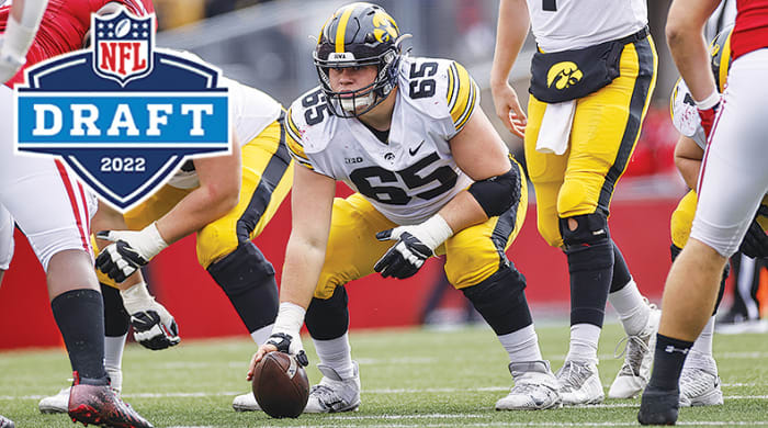 Tyler Linderbaum, C, Iowa Hawkeyes, 2022 NFL Draft
