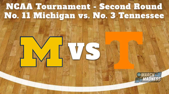 Michigan Wolverines vs. Tennessee Volunteers Prediction: NCAA Tournament Second Round Preview