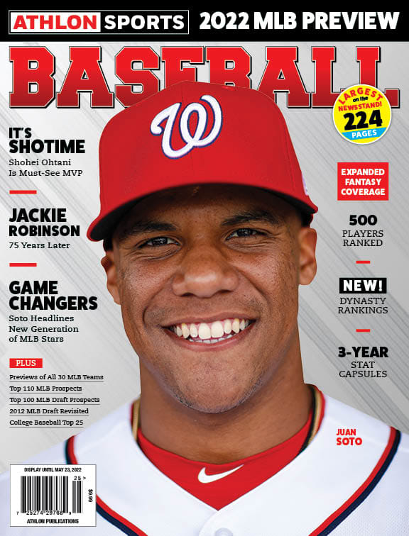 Washington Nationals 2022 Baseball Cover