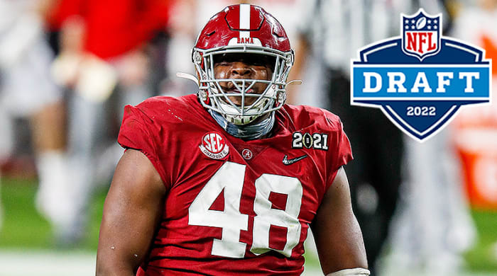 Phidarian Mathis, DT, Alabama Crimson Tide, 2022 NFL Draft