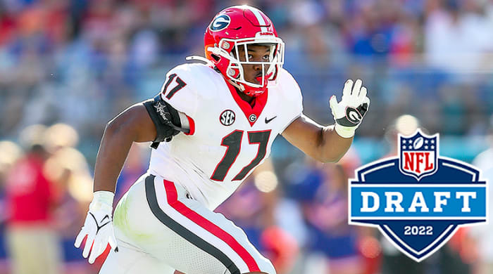 Nakobe Dean, OLB, Georgia Bulldogs, 2022 NFL Draft