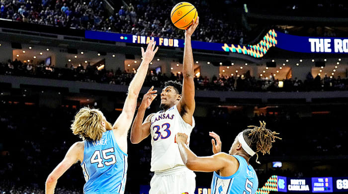 David McCormack, Kansas Jayhawks, 2022 NCAA Tournament championship game