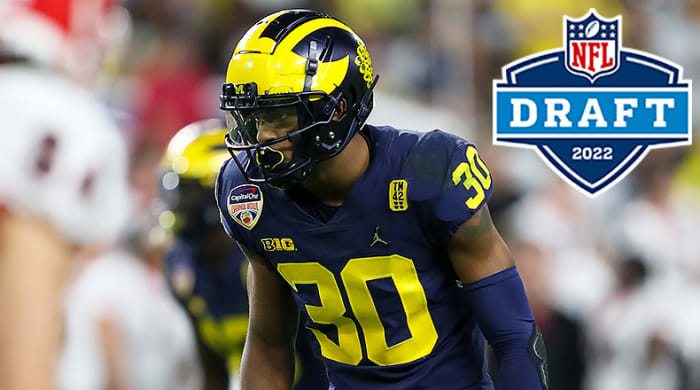 Daxton Hill, S, Michigan Wolverines, 2022 NFL Draft