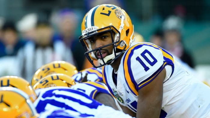 No Pressure: LSU's Season Will Hinge on Quarterbacks - AthlonSports.com ...