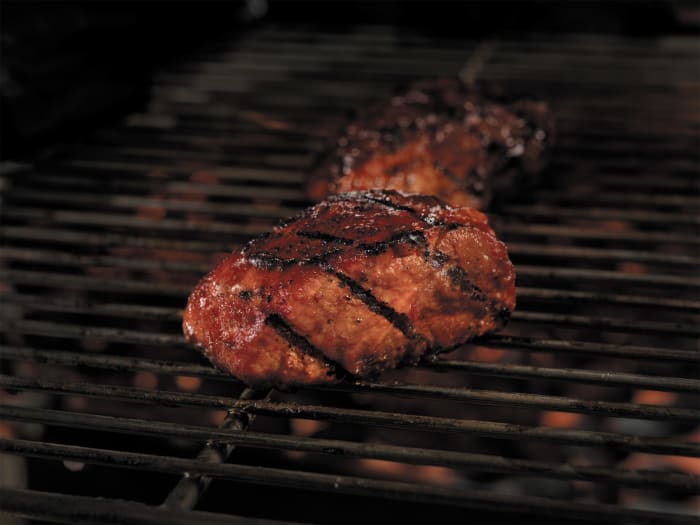 Double Smoky Ribs with BaconBourbon BBQ Sauce Athlon Sports