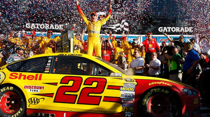 Joey Logano Comes Into His Own With Daytona 500 Victory - Athlon Sports