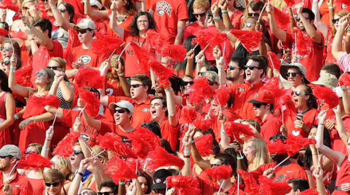 Georgia Bulldogs fans