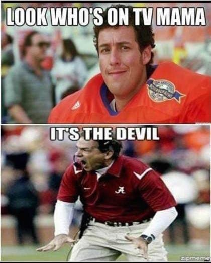 10 Funniest Alabama Football Memes Of All Time Athlon Sports 9770