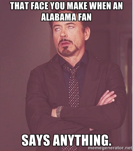 10 Funniest Alabama Football Memes of All Time - AthlonSports.com ...