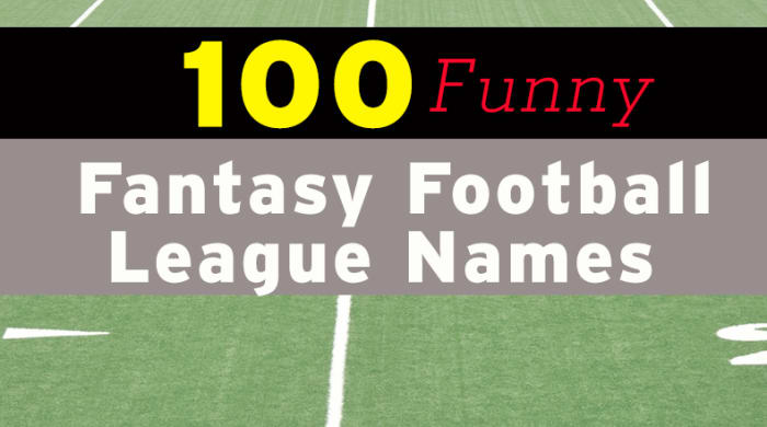 funny fantasy football league names 2020