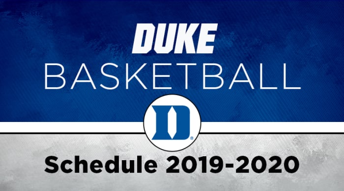 Duke Basketball Schedule 2019-20 - AthlonSports.com | Expert