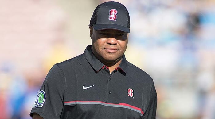 Stanford Cardinal head coach David Shaw