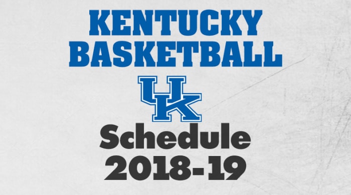 Kentucky Basketball Schedule 2019 - AthlonSports.com | Expert
