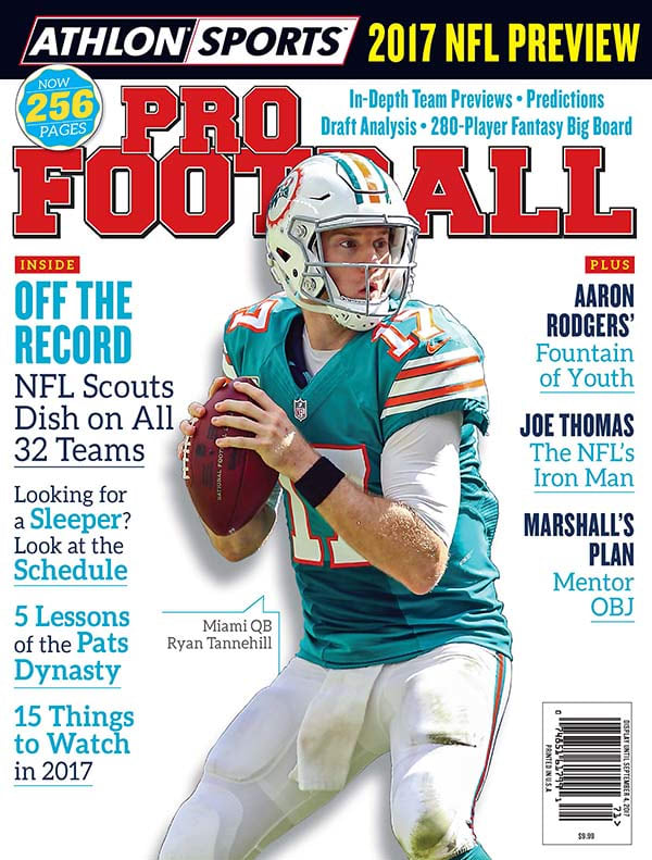 Athlon Sports’ 2017 NFL Preview Magazine Covers