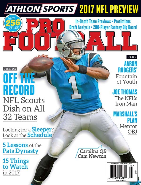 Athlon Sports’ 2017 NFL Preview Magazine Covers Athlon Sports