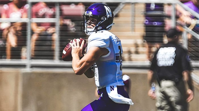 Hunter Johnson, Northwestern Wildcats Football