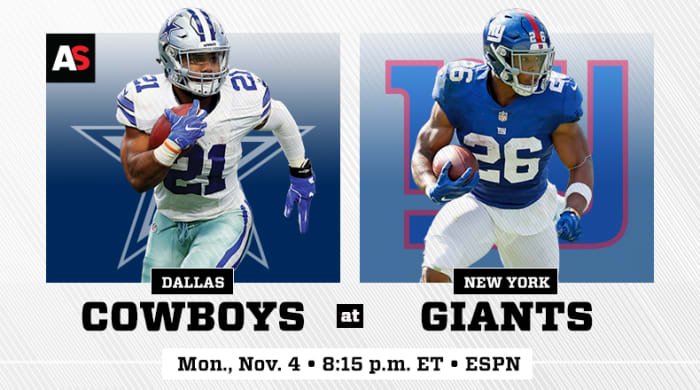 Monday Night Football: Dallas Cowboys Vs. New York Giants Prediction ...