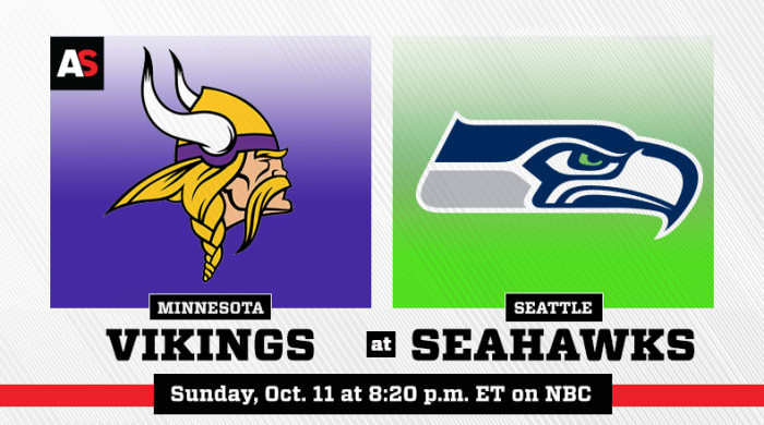 Sunday Night Football: Minnesota Vikings Vs. Seattle Seahawks ...