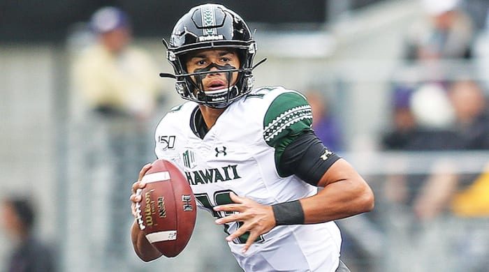 Chevan Cordeiro, Hawaii Rainbow Warriors Football