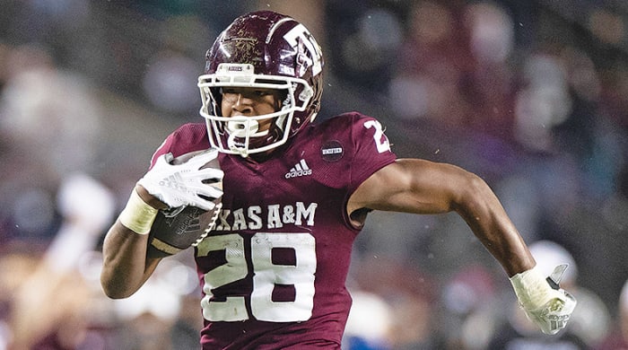 Isaiah Spiller, Texas A&M Aggies Football