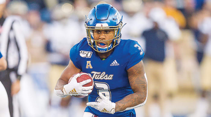 Shamari Brooks, Tulsa Golden Hurricane Football