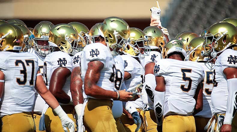 Notre Dame Football: Fighting Irish's 2020 Schedule Analysis - Athlon ...