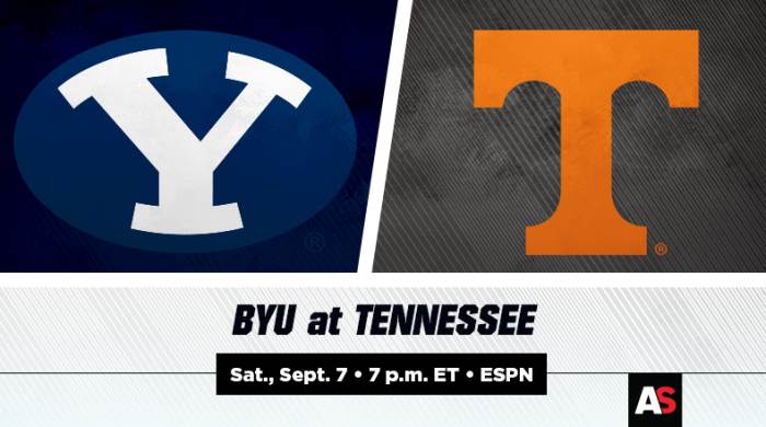 Byu Vs Tennessee Football Prediction And Preview Athlon Sports