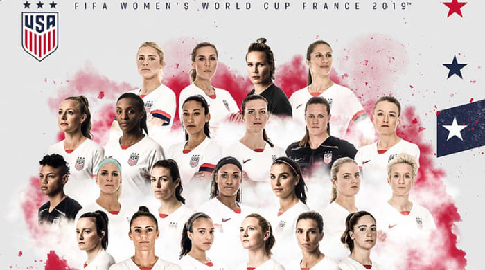 Uswnt Team Usa Womens World Cup Roster For 2019 Athlon Sports 