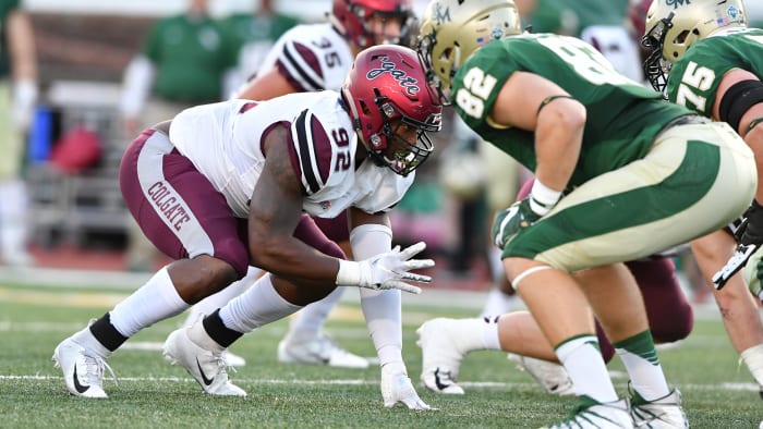 FCS College Football: 5 Favorites for the 2019 Eddie Robinson Award - Eastern Washington head coach Aaron Best - Colgate DE Nick Wheeler