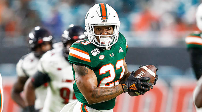 Cam'Ron Harris, Miami Hurricanes Football