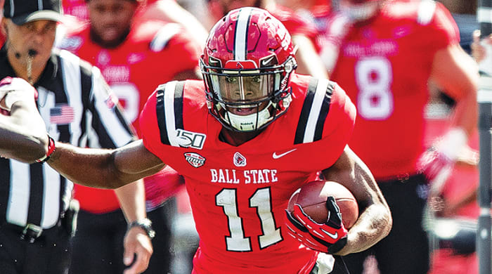 Justin Hall, Ball State Cardinals Football