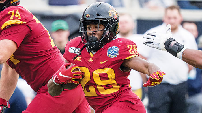 Breece Hall, Iowa State Cyclones football