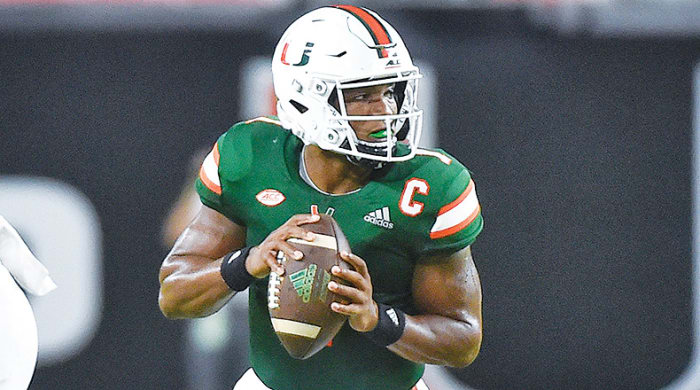 D'Eriq King, Miami Hurricanes Football