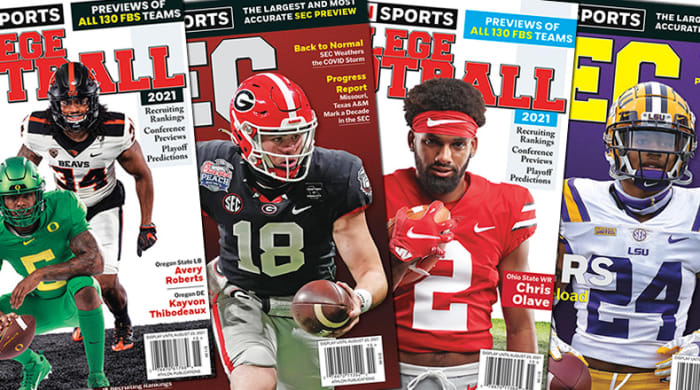 Athlon Sports 2021 College Football Preview Magazines Available Now