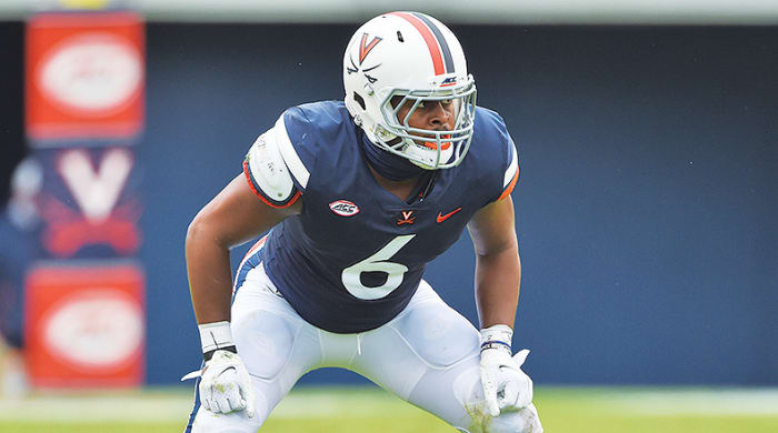 Nick Jackson, Virginia Cavaliers Football