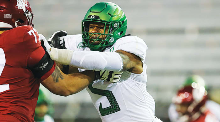Kayvon Thibodeaux, Oregon Ducks Football