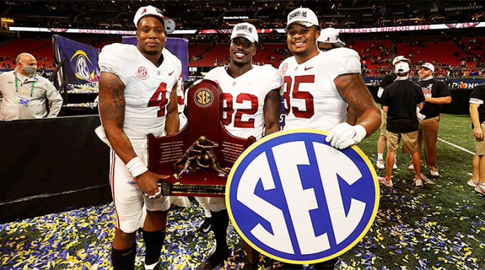 Alabama Crimson Tide, 2020 SEC champions