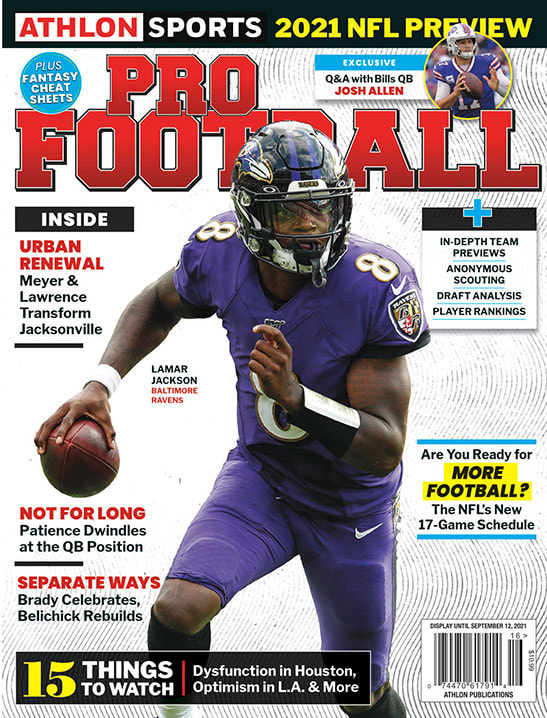 Athlon Sports' 2021 Pro Football Magazine - Baltimore Ravens