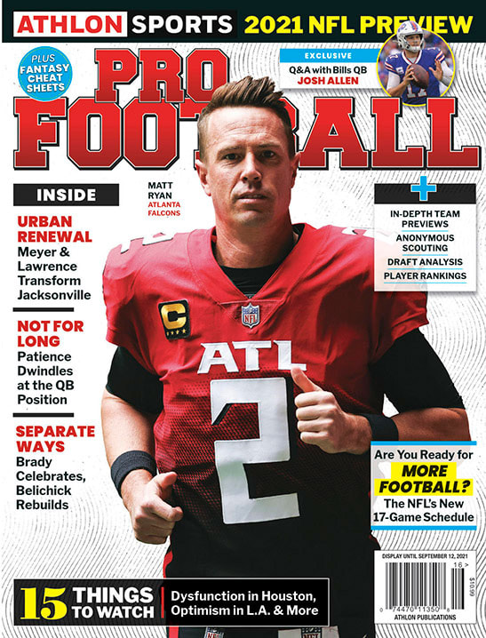 Athlon Sports' 2021 Pro Football Magazine - Atlanta Falcons