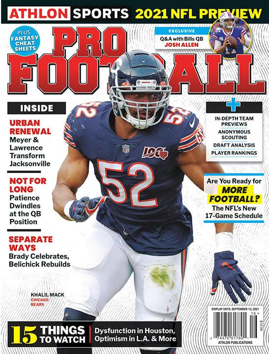 Athlon Sports' 2021 Pro Football Magazine - Chicago Bears