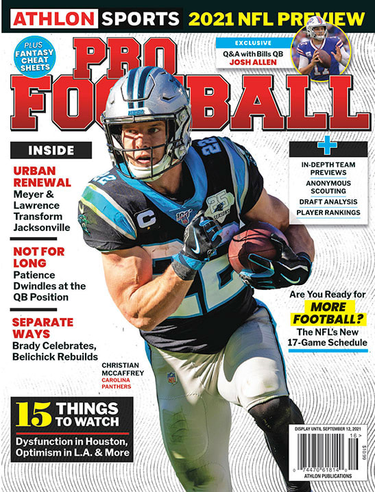 Athlon Sports' 2021 Pro Football Magazine - Carolina Panthers