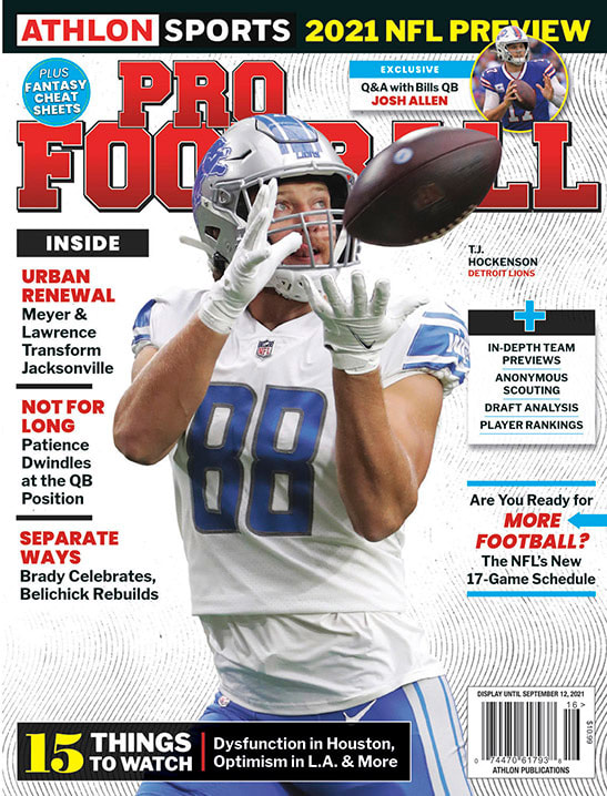Athlon Sports' 2021 Pro Football Magazine - Detroit Lions