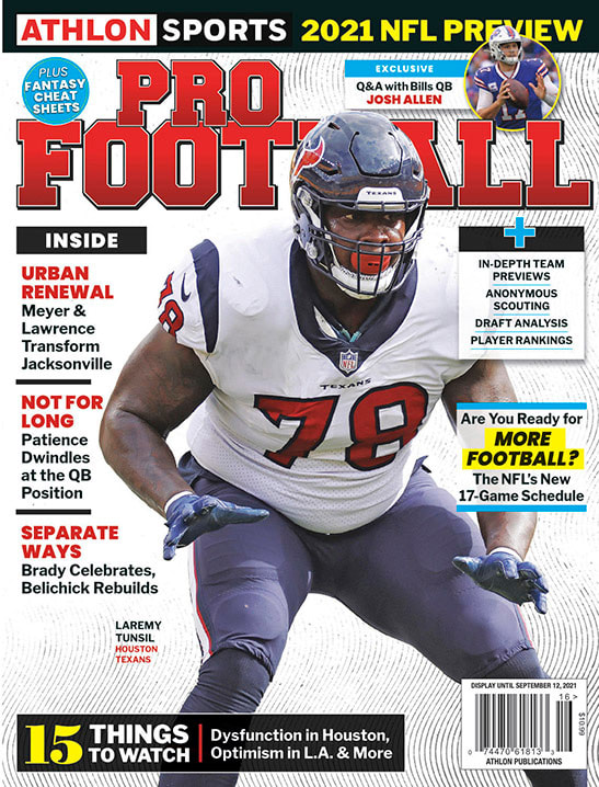 Athlon Sports' 2021 Pro Football Magazine - Houston Texans